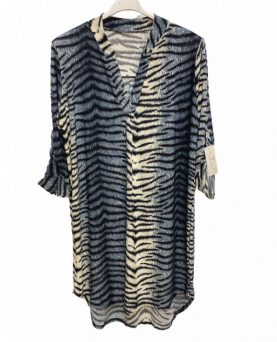 Kjole med Print, One-Size