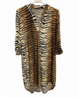 Kjole med Print, One-Size