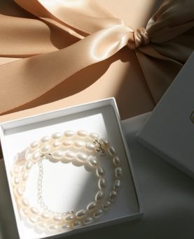 Necklace "Beautiful pearl"