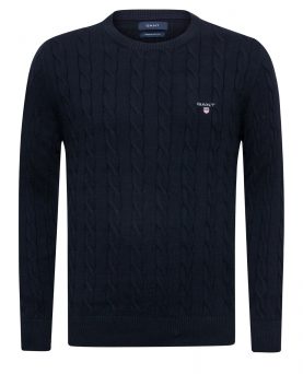 Gant Jersey Pullover - Navy