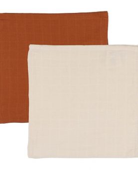 Petit Piao Stofbleer - Rust/Cream