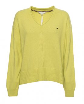 Tommy Hilfiger Woman Knit Pullover - Hyper Yellow