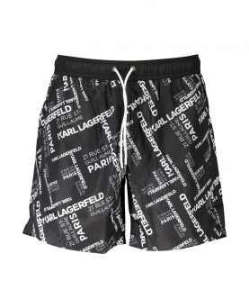 Karl Lagerfeld Beachwear Boardshorts - Black