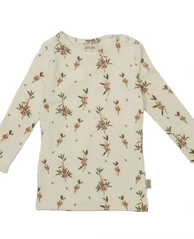 Petit Piao T-Shirt Ls Printed Sea Buckthorn