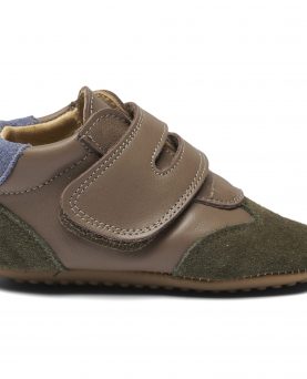 Pom Pom Futter Velcro Taupe Combi