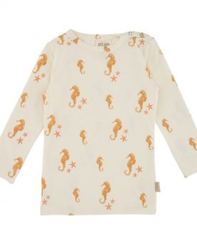 Petit Piao Ls T-Shirt Seahorse