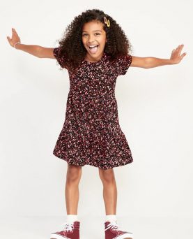 Printed Floral Dress