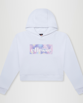 Ellesse Hillia Crop Hoody White