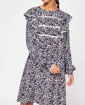 Atelier Rêve Irlucien Dress Vintage Violet