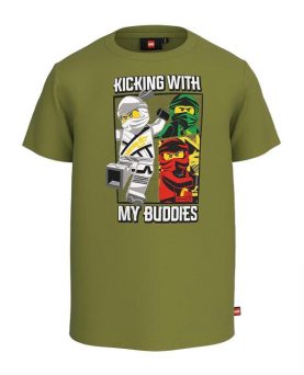 Lego Ninjago T-Shirt Kicking With My Buddies