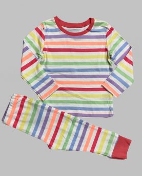 Pyjamas Sæt Striber