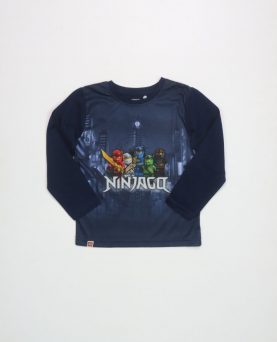 Lego Ninjago Ls T-shirt Dark Navy