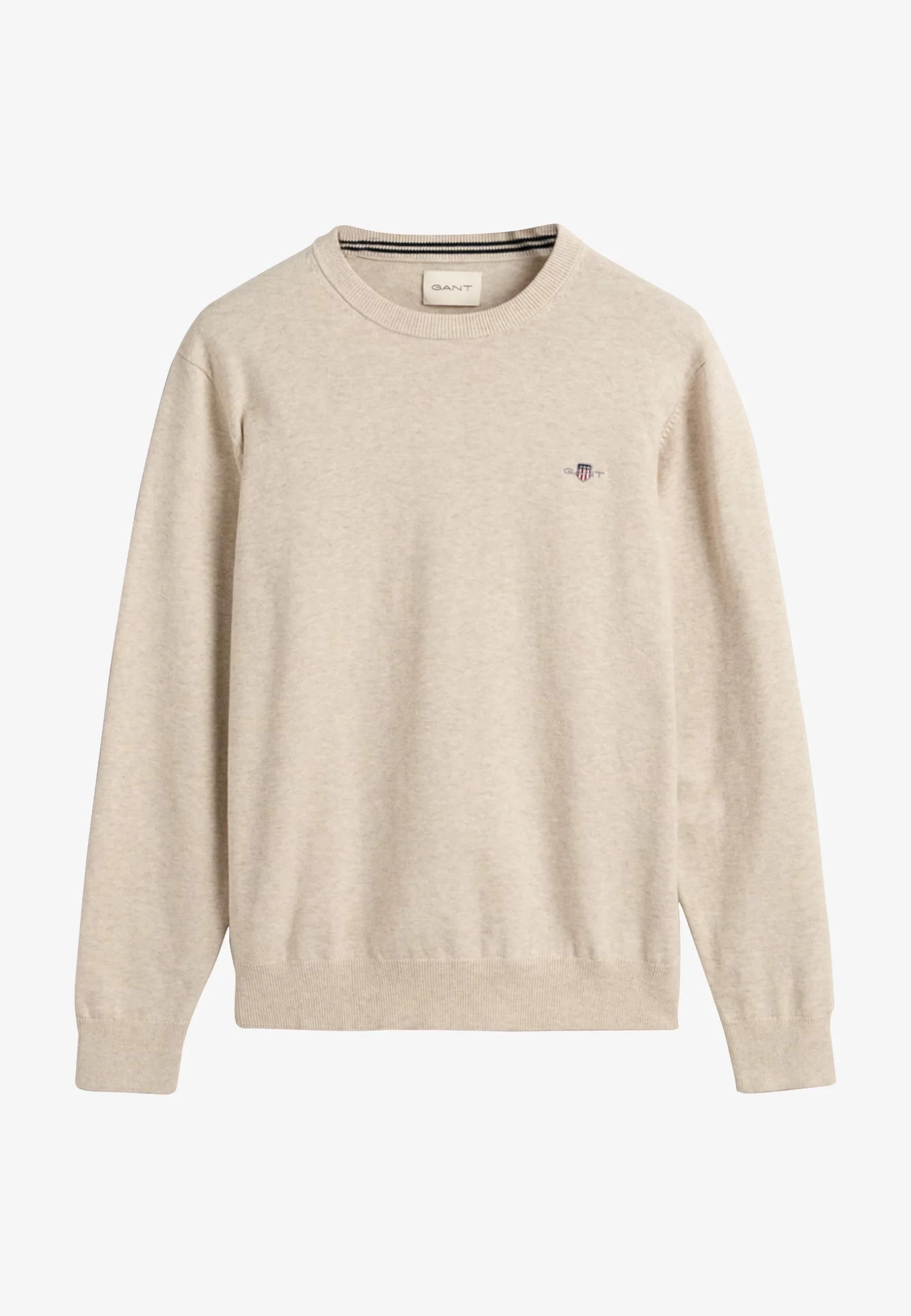 Gant Classic Cotton Crew Neck (Størrelse: S)