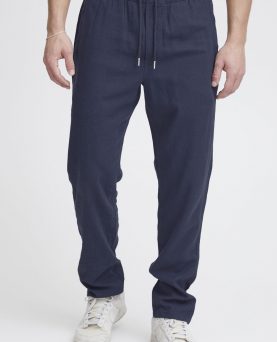 Solid Hørbukser Insignia Blue