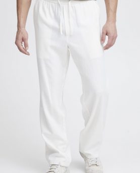 SDTAIZ PA Solid Hørbukser - Off White