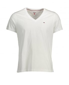 Tommy Jeans V-Neck T-Shirt White