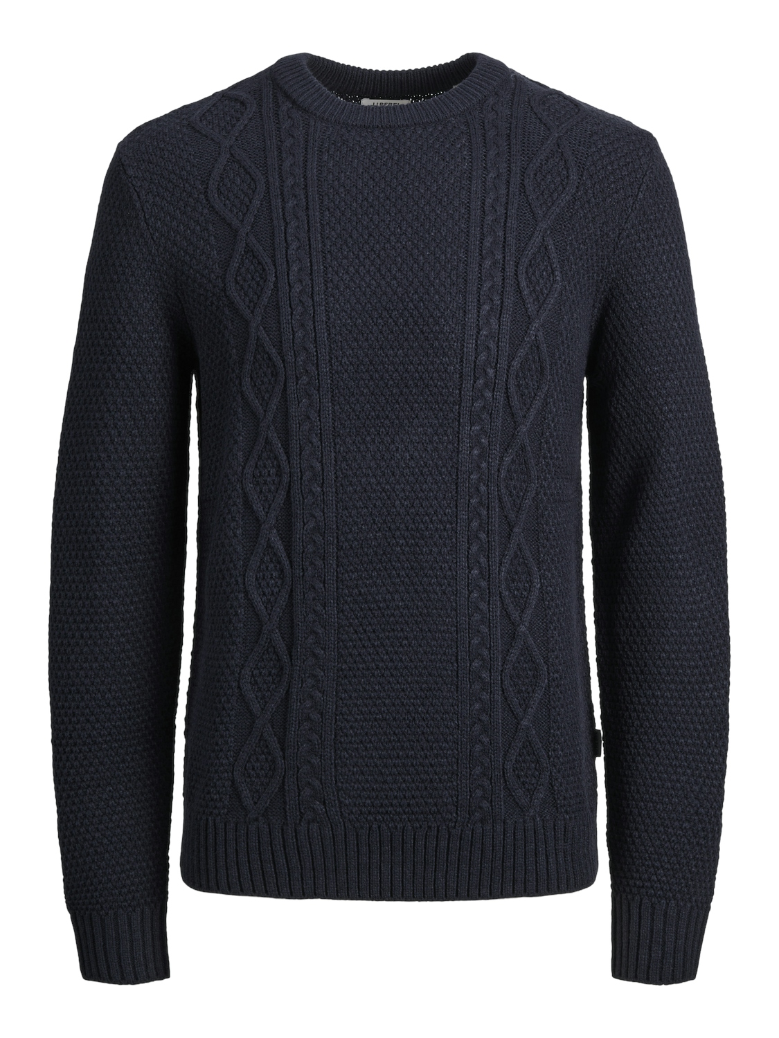 JREBJOSH KNIT CREW NECK NAVY (Størrelse: XXL)