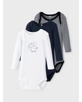 Name it Body Ls 3-pak Dark Sapphire