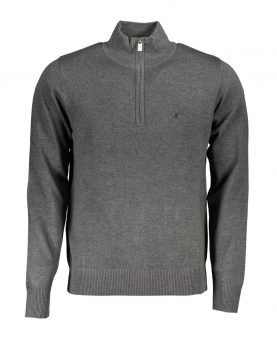 U.S. Grand Polo Zip Pullover Dark Grey