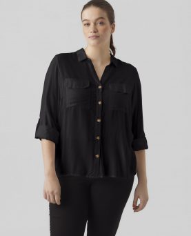 VMCBUMPY L/S SHIRT NEW CURVE BLACK
