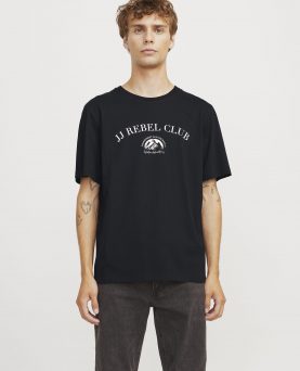 JREBANDREW TEE SS CREW NECK BLACK