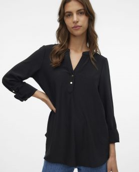 VMANI LS BLUSE TOP BLACK