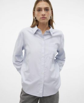 VMIDA OXFORD SHIRT LIGHT BLUE