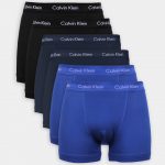 Calvin Klein 6-pak Underbukser Trunks Black/Navy/Blue