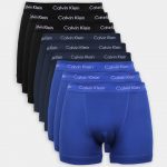 Calvin Klein 9-pak Underbukser Trunks Black/Navy/Blue