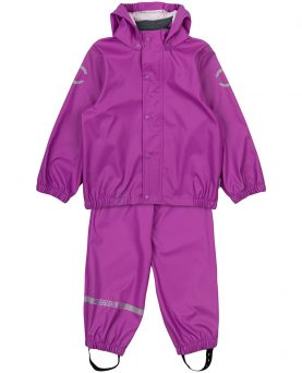 Mikk-Line Regntøj PU Recycled Purple Cactus Flower