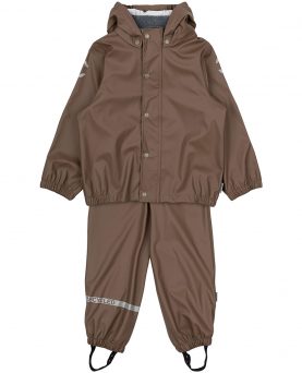 Mikk-Line Regntøj PU Recycled Chocolate Chip