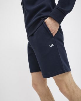 JREBGORM LOGO SWEAT SHORTS NAVY