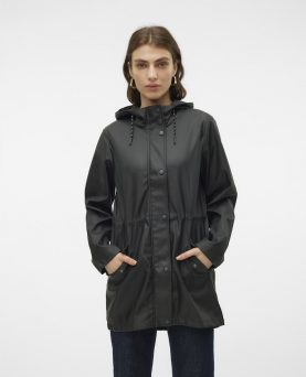 VMMALOU REGNJAKKE BLACK