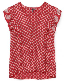 VMSIMI SAVANNA TOP RED