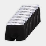 Calvin Klein 12-pak Underbukser Trunks Black/White