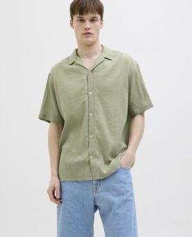 JREBMAIMI CREPE SHIRT SS DESERT SAGE