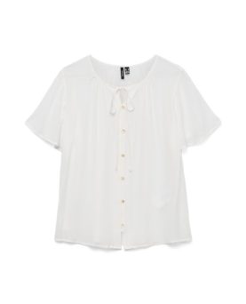 VMGABBI SS TIE TOP WHITE