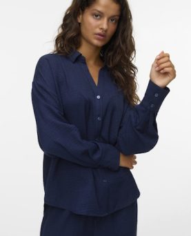 VMMELANEY QUEENY LS SHIRT NAVY BLAZER