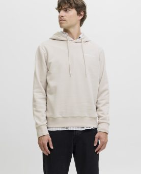 JREBZACK SWEAT HOOD MOONBEAM