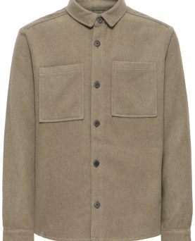 SDTAM OVERSHIRT BUNGEE CORD MELANGE