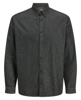 JREBAVAN SHIRT LS-Black Denim