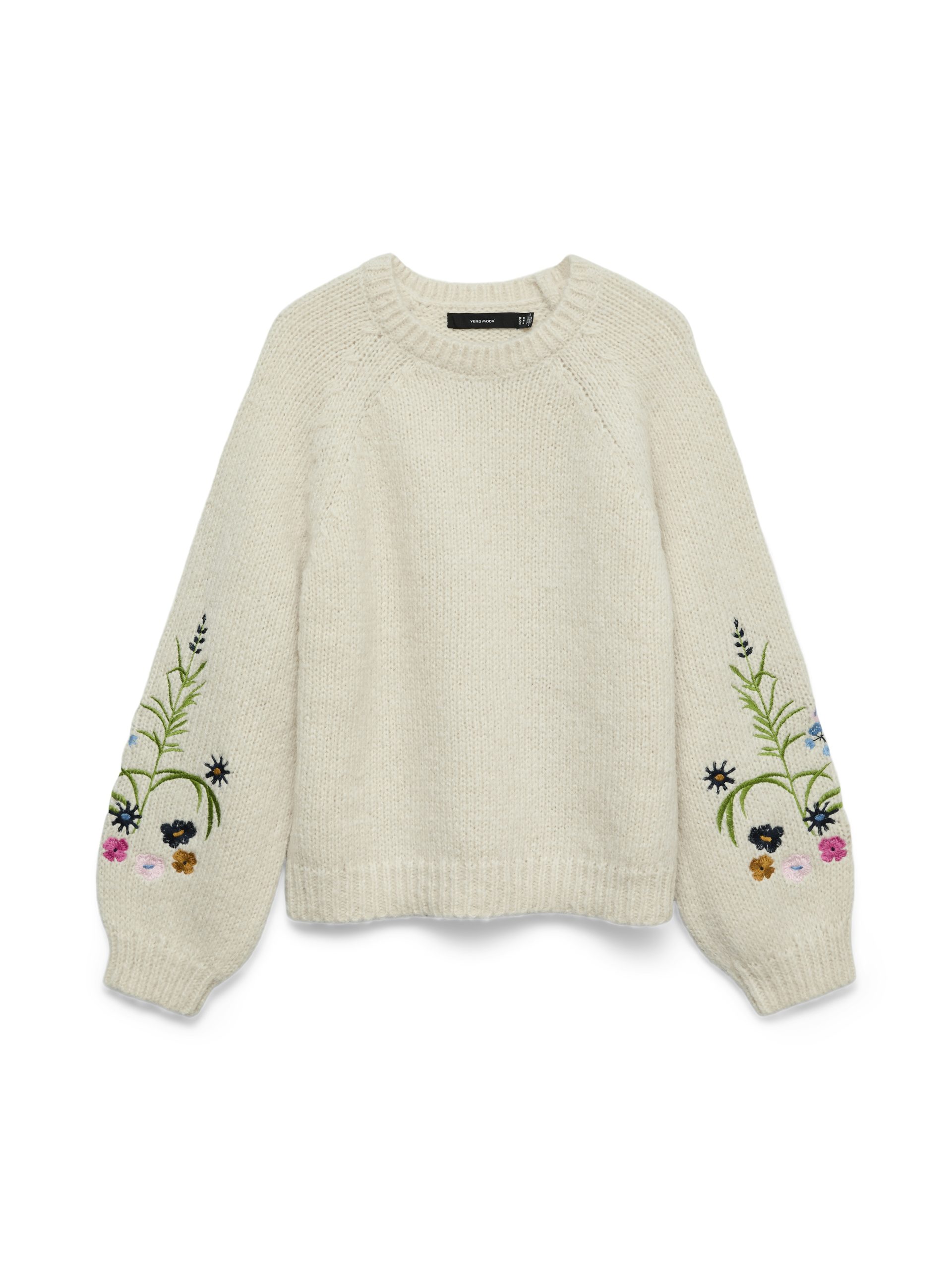 VMASTER LS O-NECK PULLOVER - Birch (Størrelse: L)