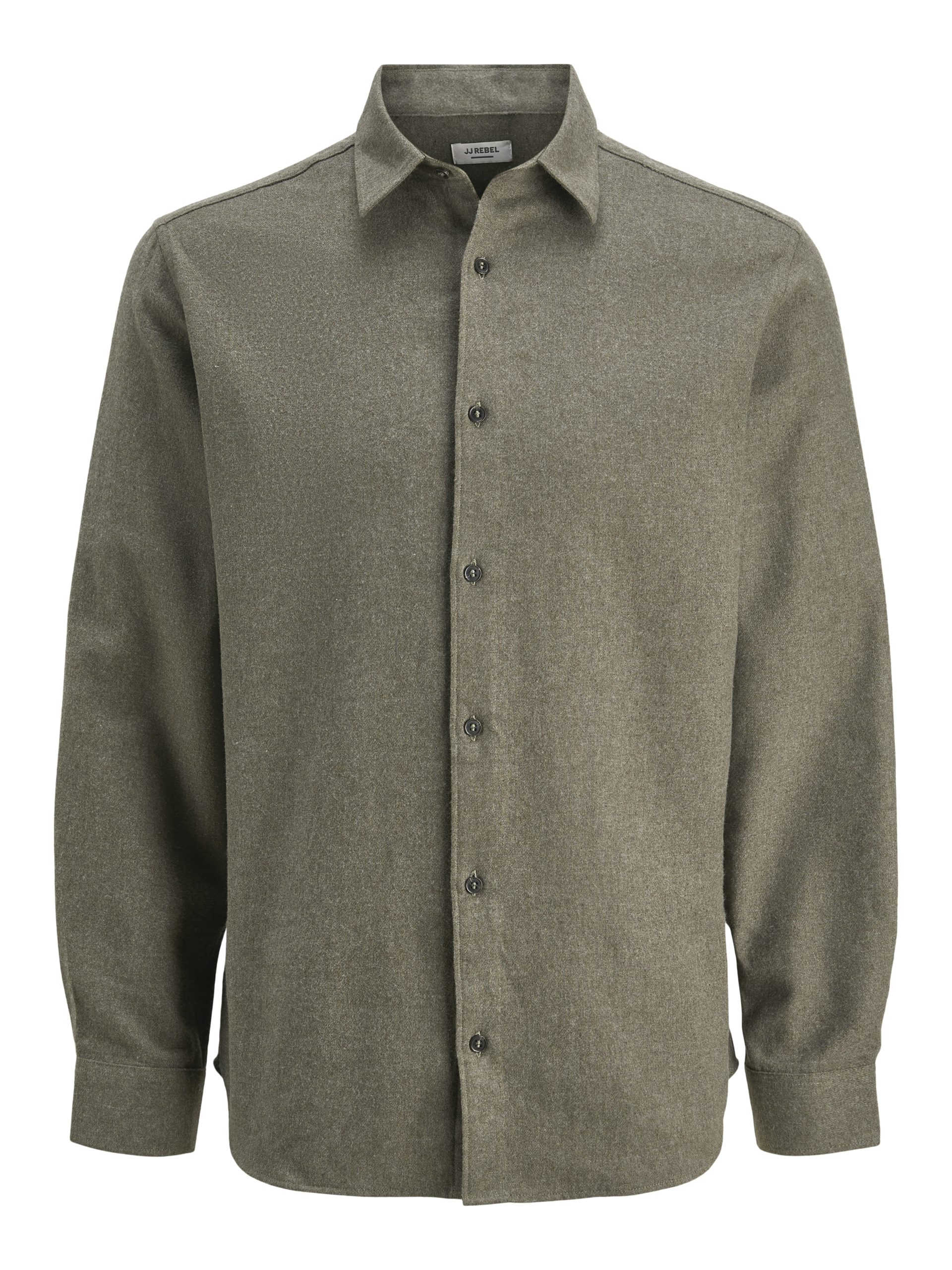 JREBIKE MELANGE SHIRT LS SN-Forest Night (Størrelse: XXL)