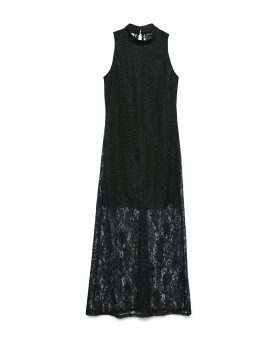 VMMANJA HALTER SL ANCLE DRESS WVN- Black
