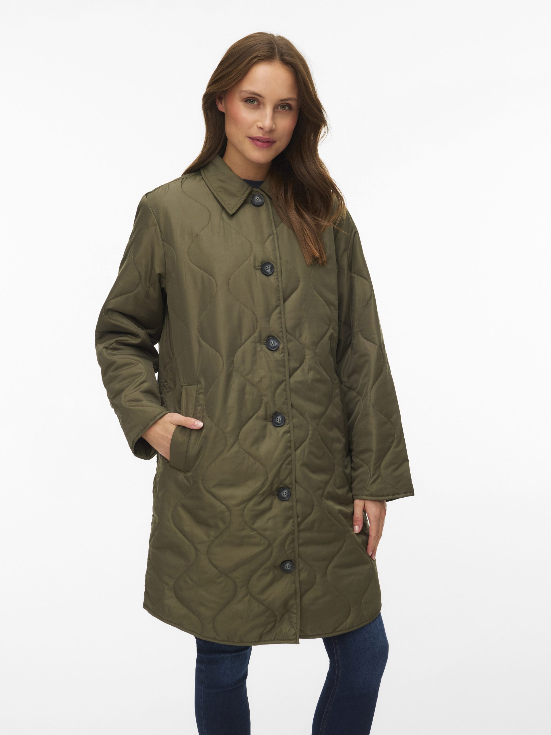 VMMILLIE COAT- Kalamata (Størrelse: L)