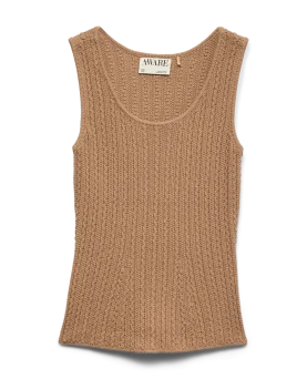 AWBEATRICE SL O-NECK KNIT TOP-Portahella