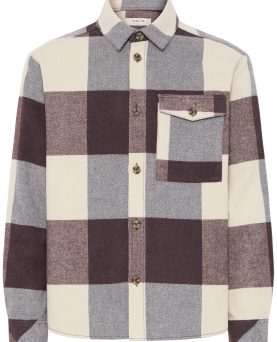 SDMANHEIM OVERSHIRT- FUDGE