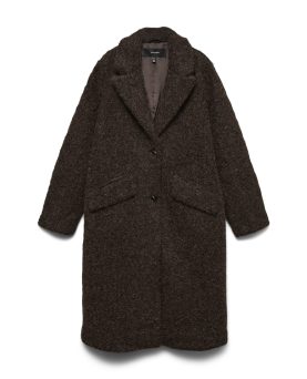 VMELENA LONG COAT-Chocolate Torte